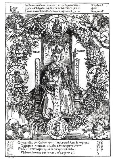 Allegory of Philosophy, 1502 by Albrecht Dürer